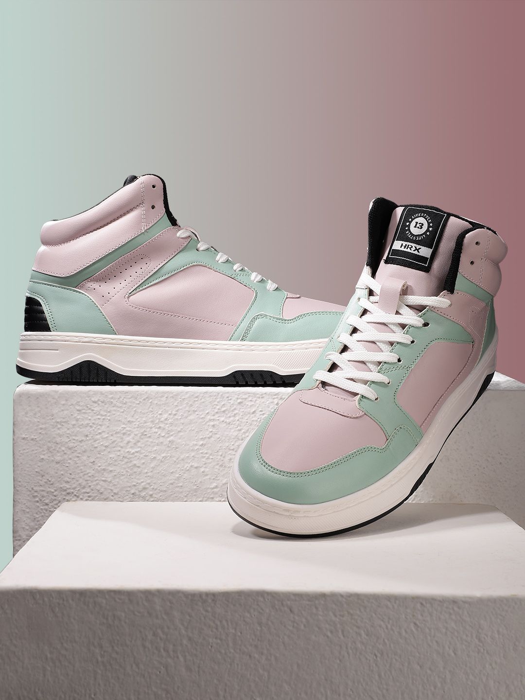 HRX by Hrithik Roshan Women Club Classic Colourblocked Everyday Sneakers