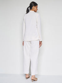 AND Shirt Collar Long Sleeves Top With Trouser