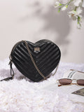 Berrylush Structured Sling Bag with Quilted