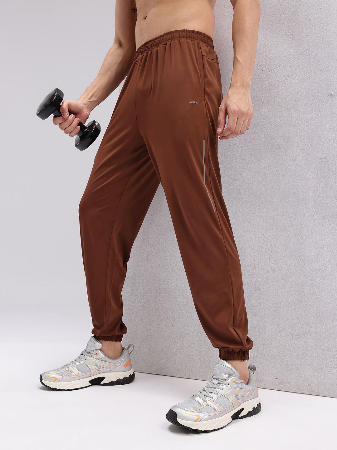 HRX by Hrithik Roshan Men Rapid-Dry Mid-Rise Training Joggers