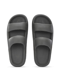 HRX by Hrithik Roshan Men Olive Green Rubber Sliders