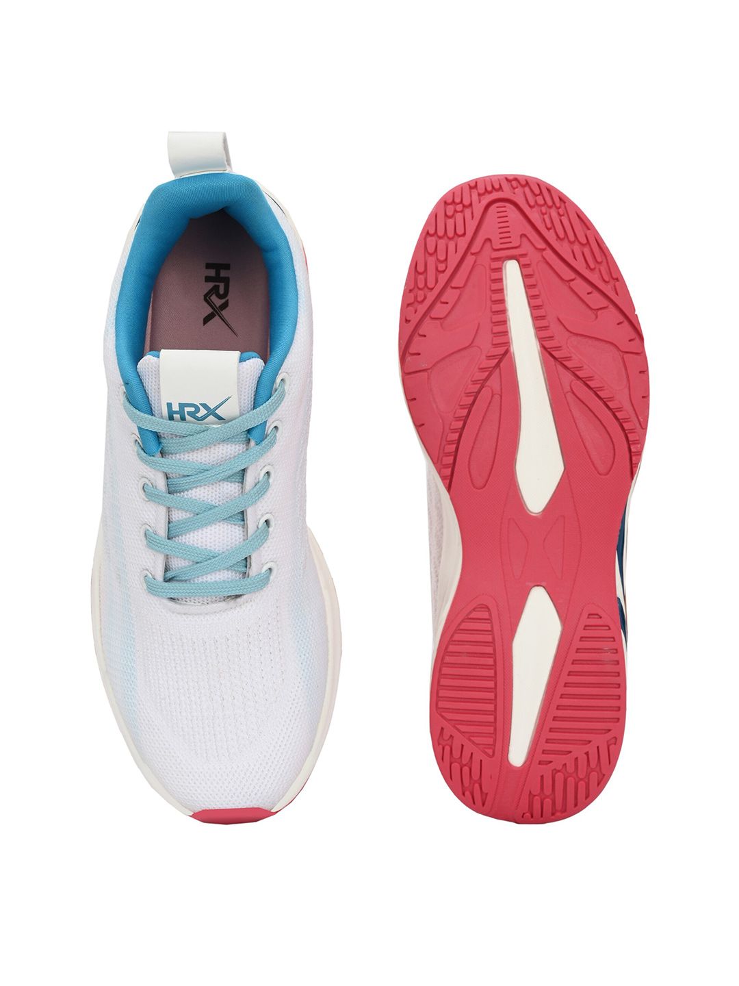 HRX by Hrithik Roshan Women Off White Lace-Up Running Shoes