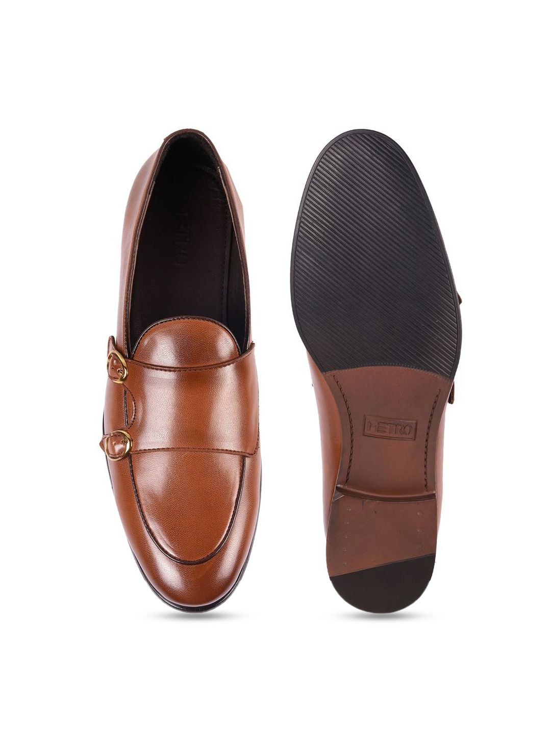 Metro Men Synthetic Formal Slip-Ons