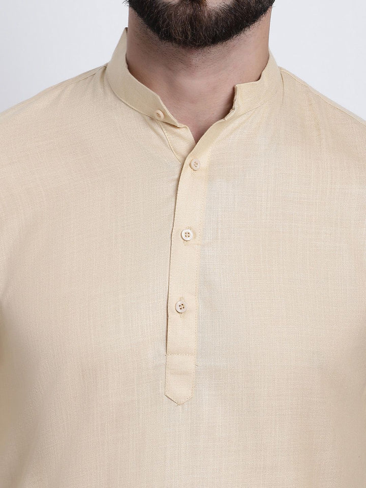 Anug oleh SOJANYA Men Beige Kurta