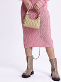 DressBerry Miniature Quilted Hobo Bag