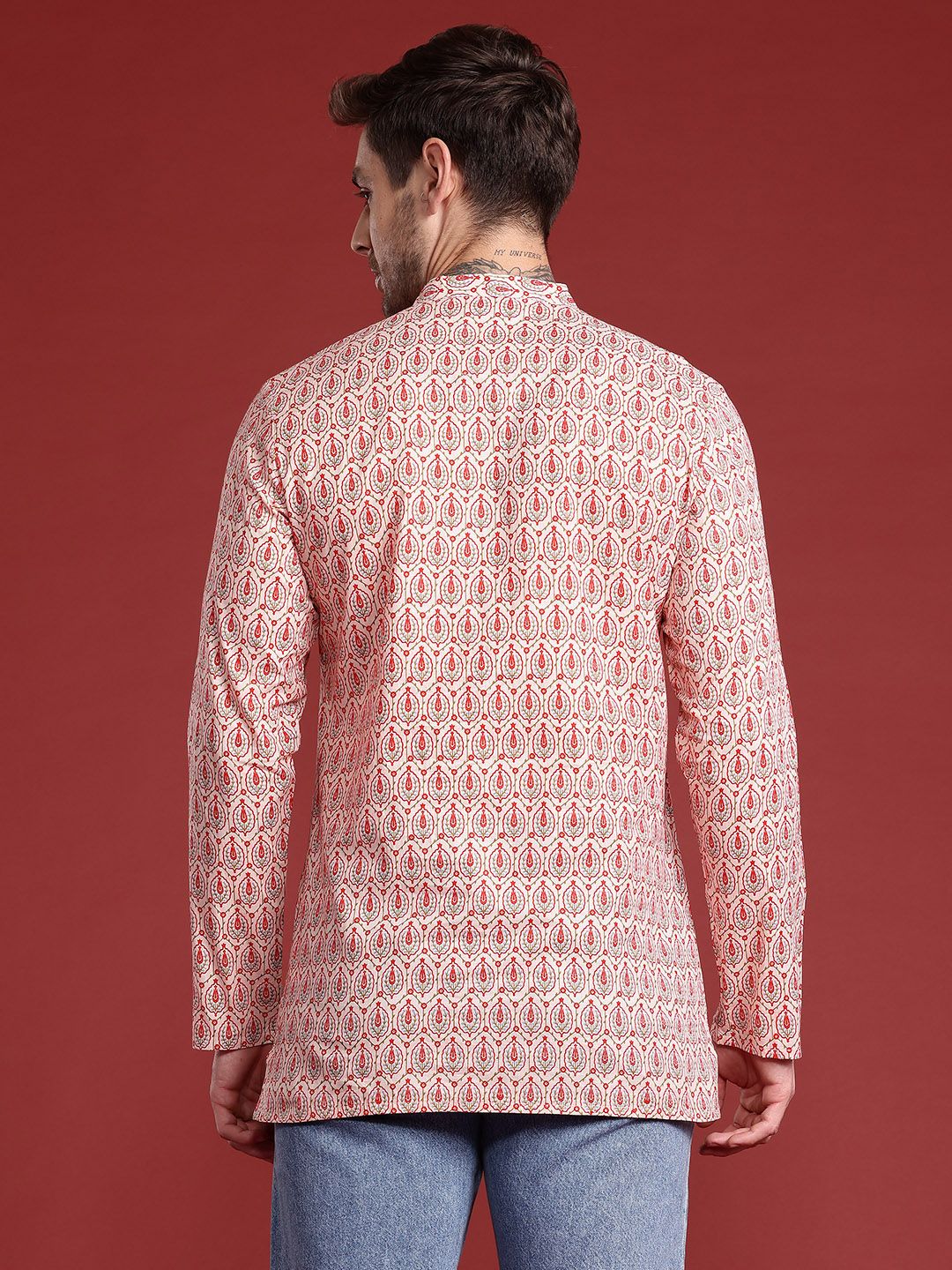 Anouk Cotton Printed Short Kurta