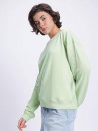 DressBerry Printed Relaxed Fit Sweatshirt