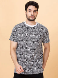 Being Human Typography Pure Cotton Printed T-shirt