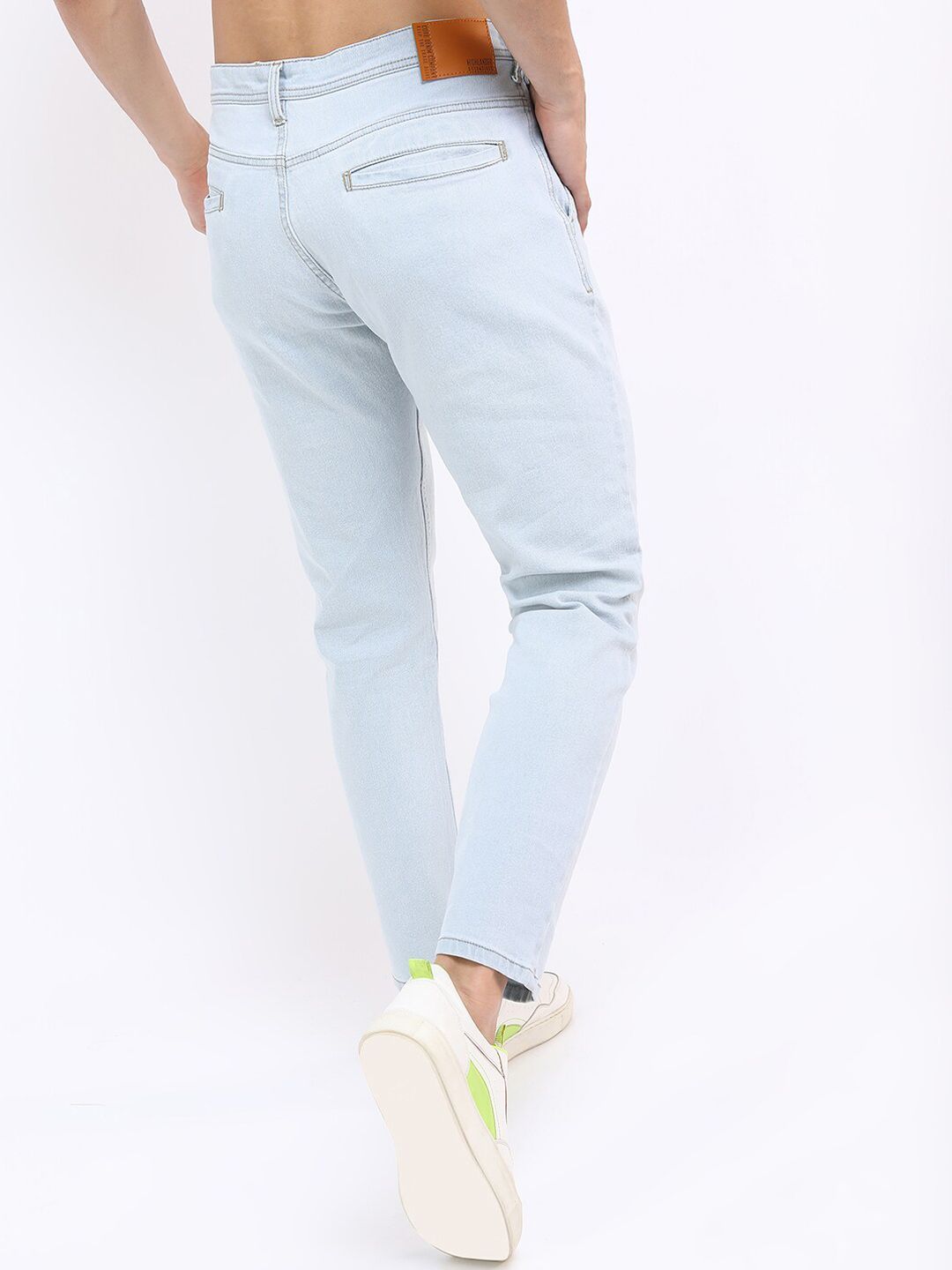 HIGHLANDER Men Blue Slim Fit Cotton Stretchable Jeans