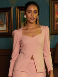 Athena Sweetheart Neck Puff Sleeves Top