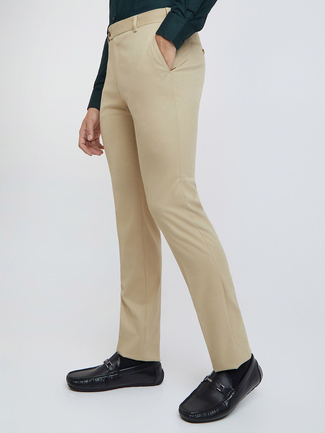 Raymond Men Slim Fit Formal Trousers