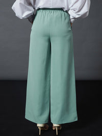SASSAFRAS worklyf Loose Fit High-Rise Pleated Parallel Trousers