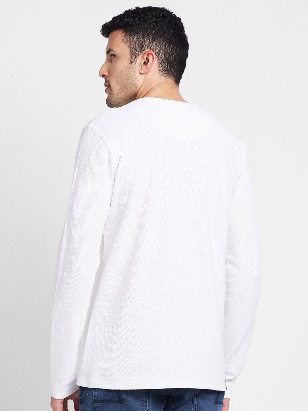 Being Human Round Neck Long Sleeves Regular T-shirt