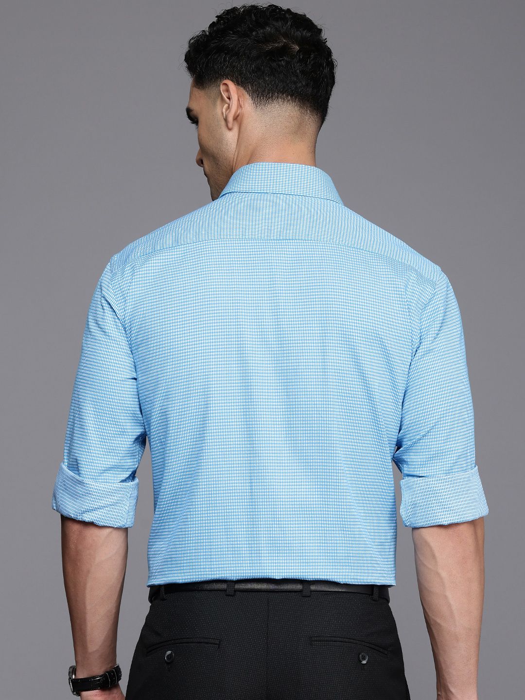 Raymond Slim Fit Opaque Pure Cotton Formal Shirt