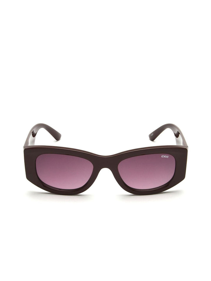 Idee Wanita Cermin mata hitam bujur dengan lensa lensa UV IDS3117C3SG