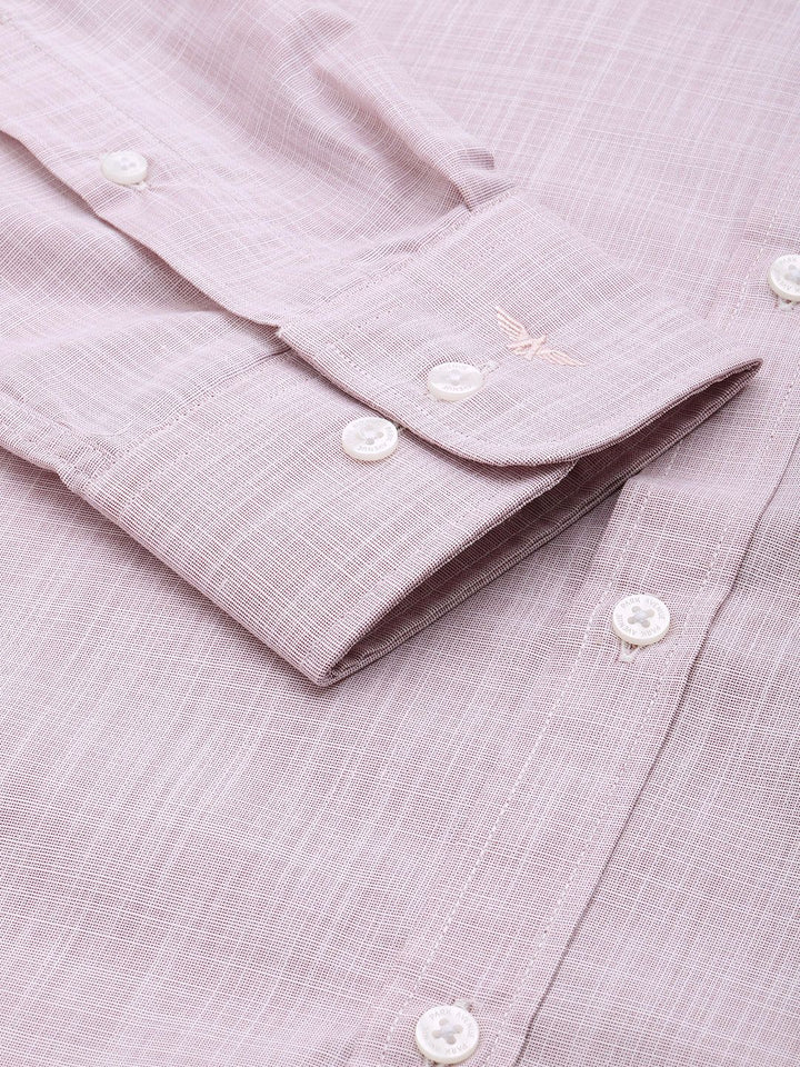 Park Avenue Textured Slim Fit Work Formal Shirt