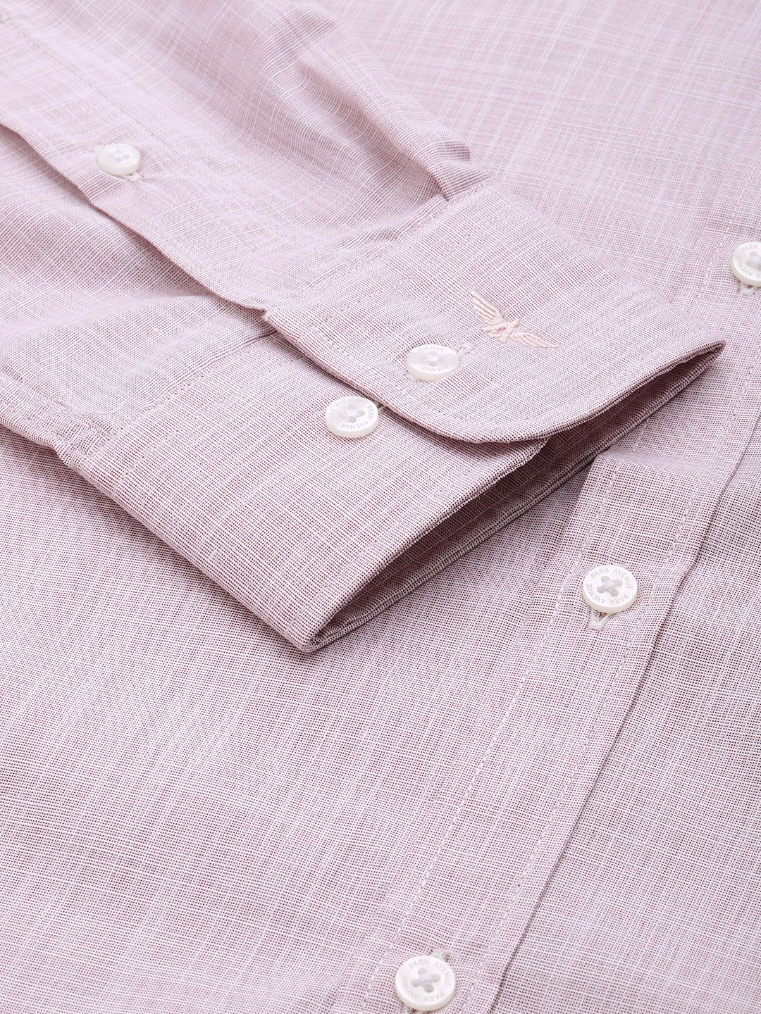 Park Avenue Textured Slim Fit Work Formal Shirt