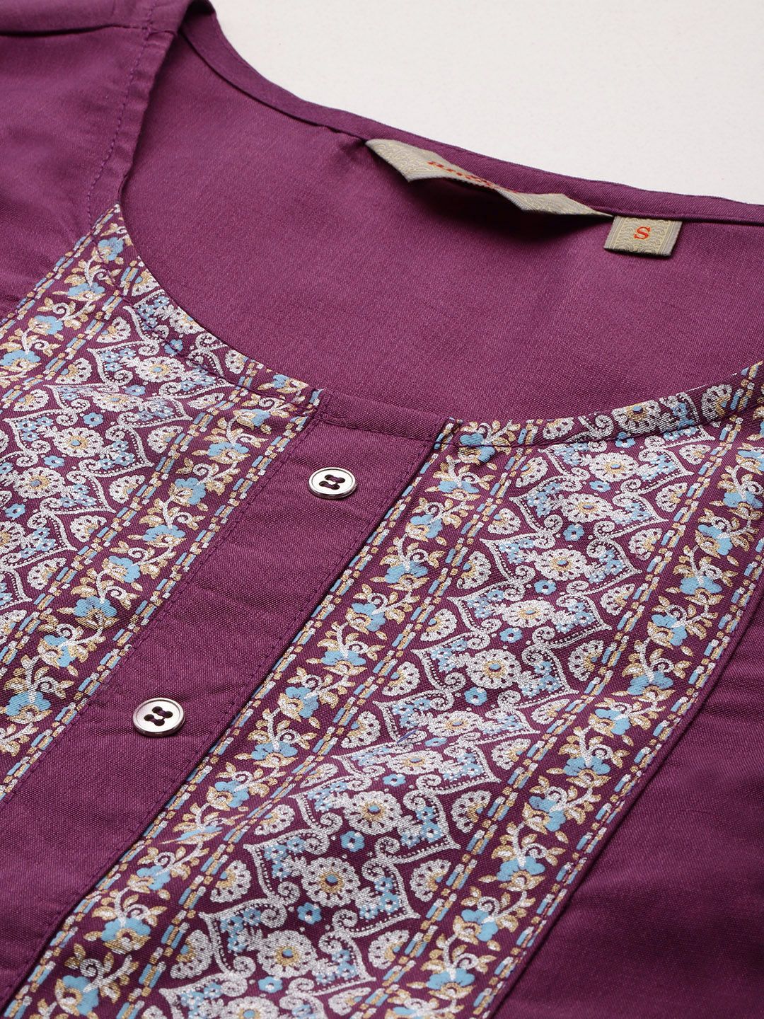 Anouk Ethnic Motifs Regular Kurta With Palazzos & Dupatta