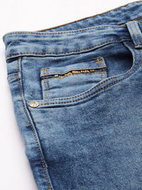 The Indian Garage Co Men Straight Fit Light Fade Jeans