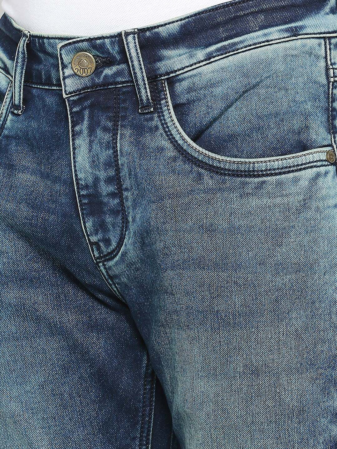 Being Human Men Clean Look Skinny Fit Heavy Fade Jeans