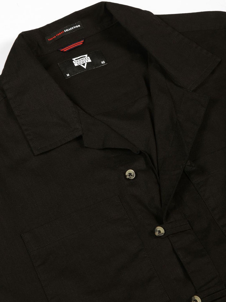 Thomas Scott Men Premium Opaque Casual Shirt