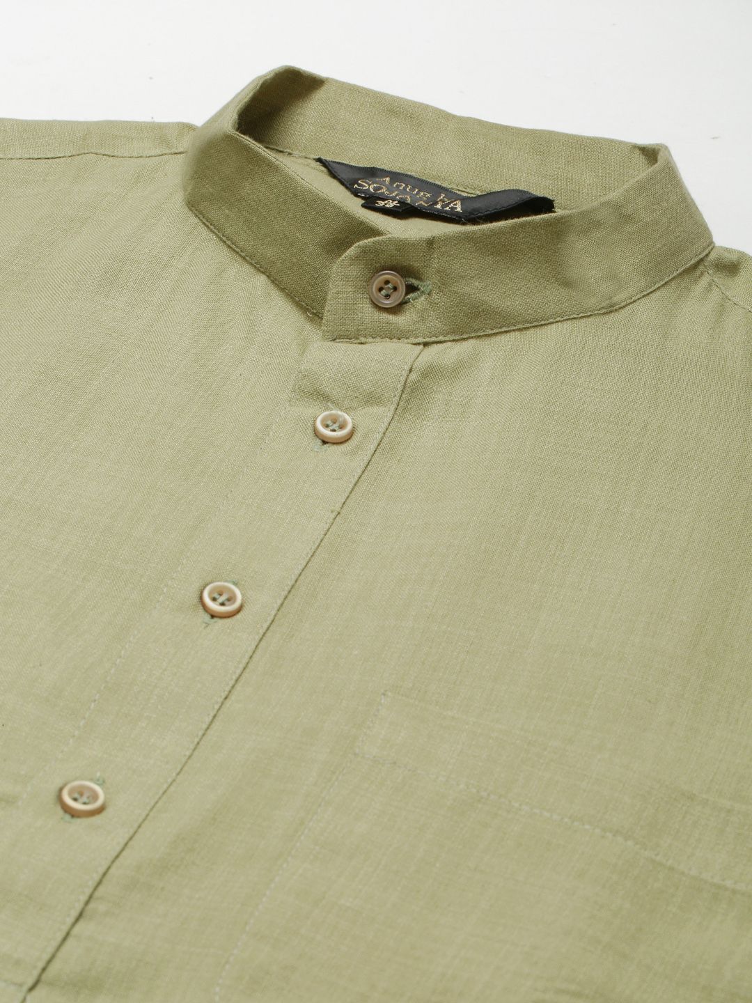 Anug by SOJANYA Men Green Kurta