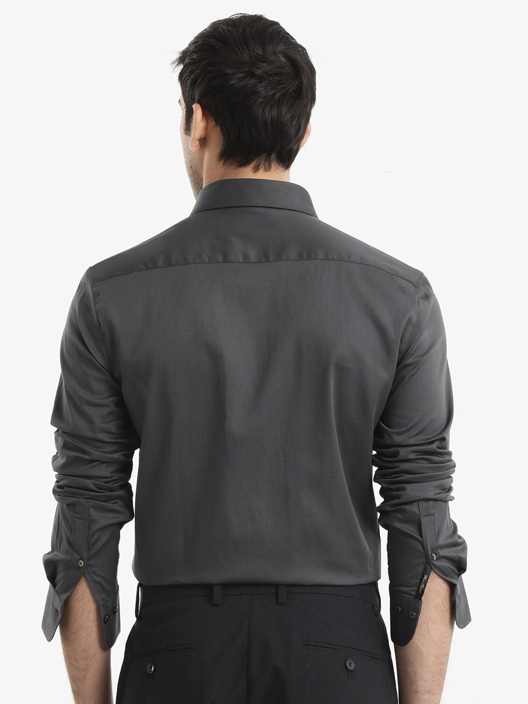 RARE RABBIT Men Holand Slim Fit Cotton Shirt