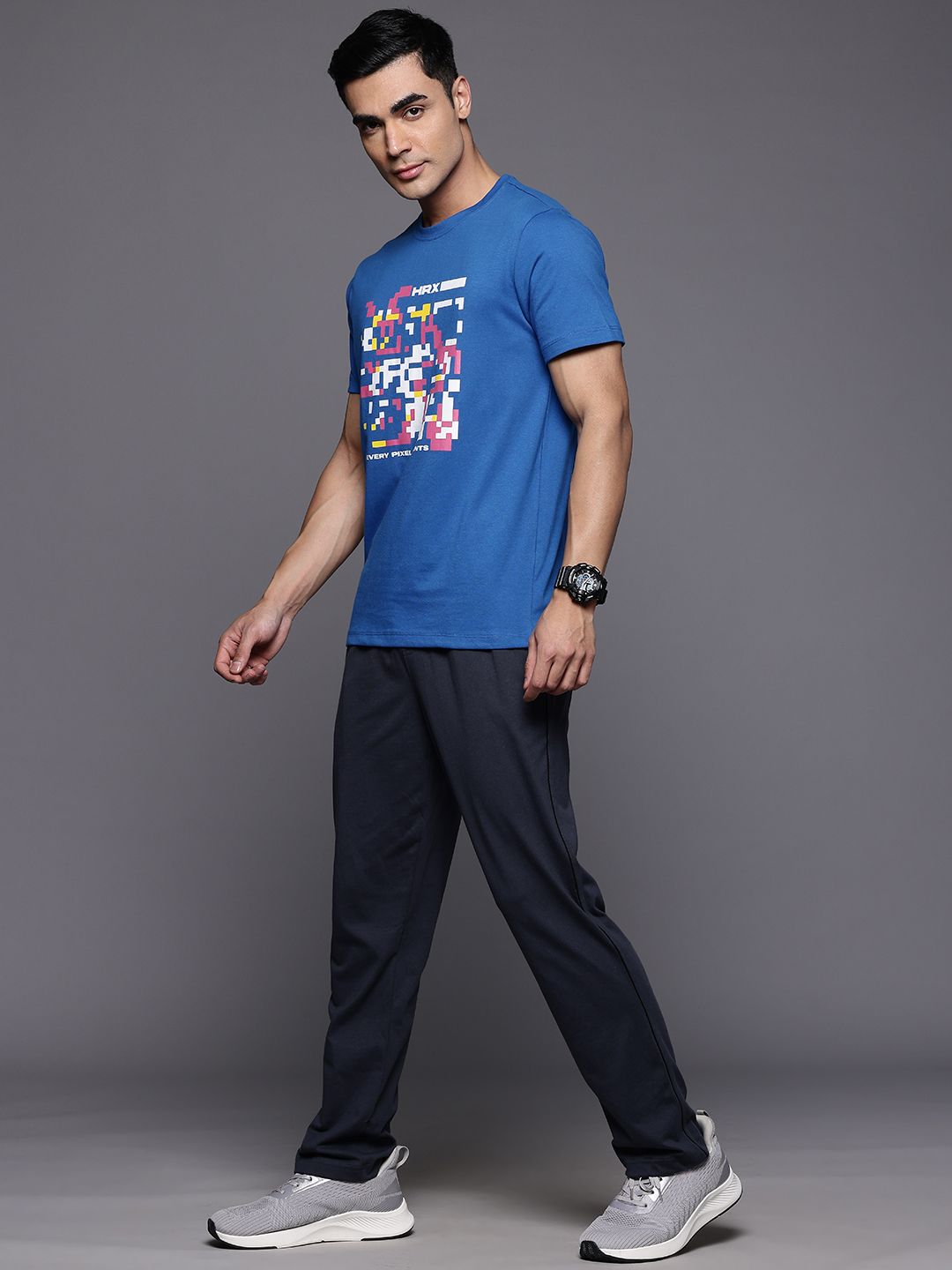 HRX by Hrithik Roshan Printed Casual T-shirt