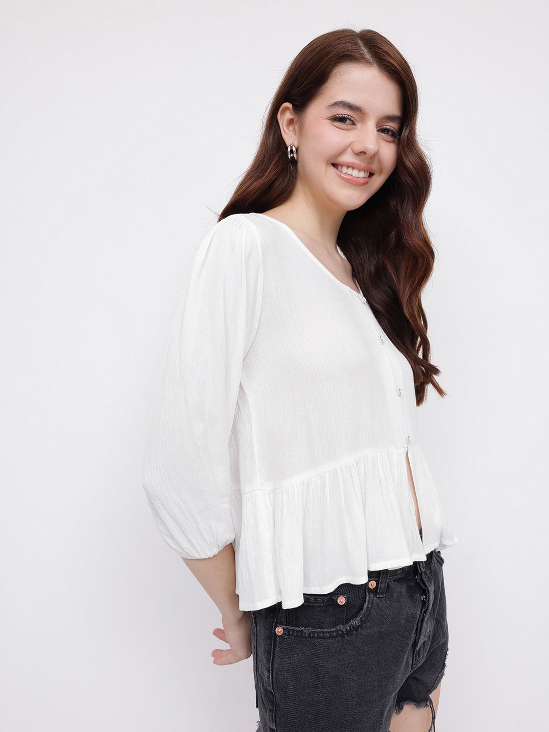 DressBerry The Flowy & Flirty A-Line Top