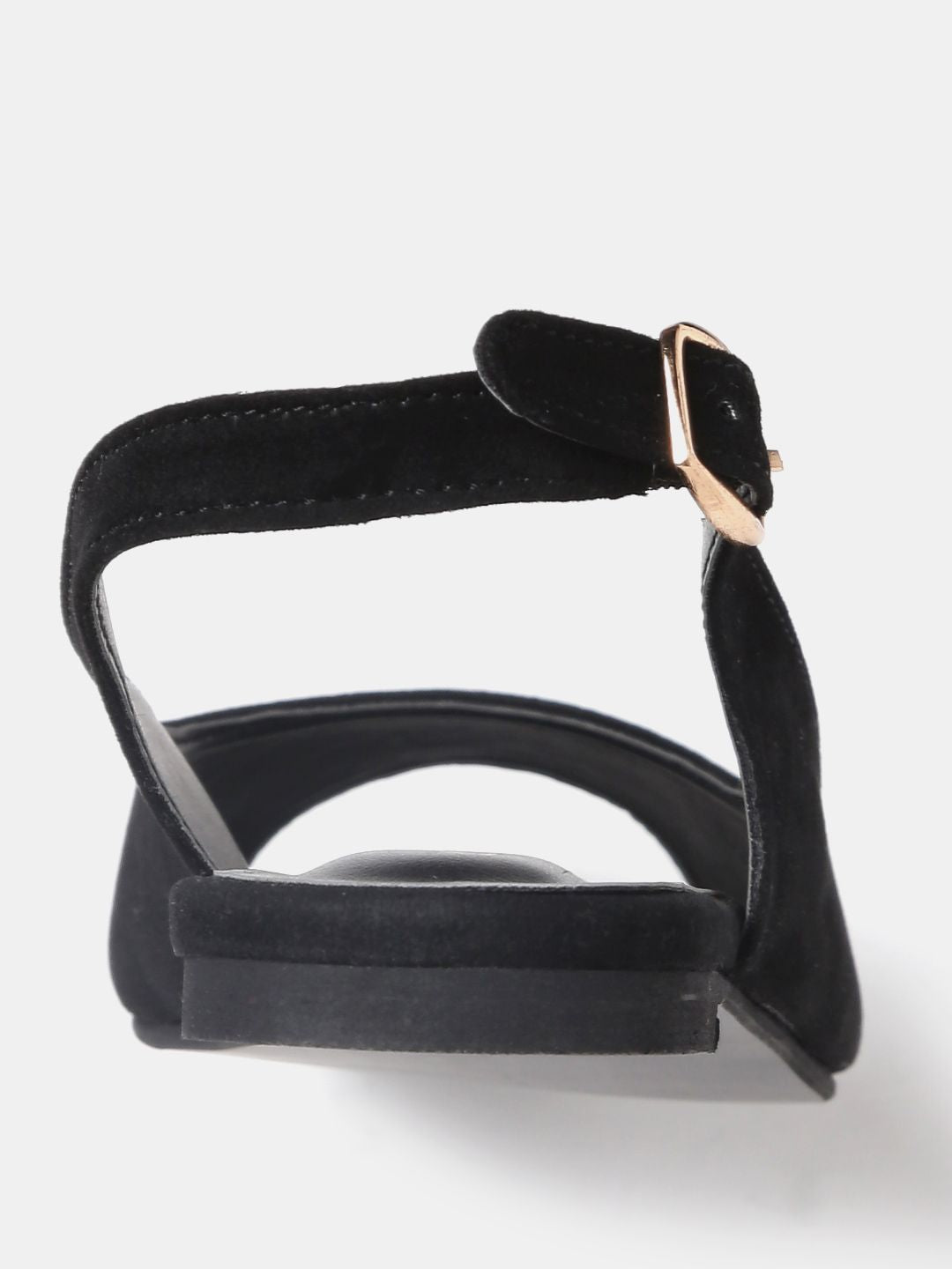 DressBerry Women Black Solid Flats