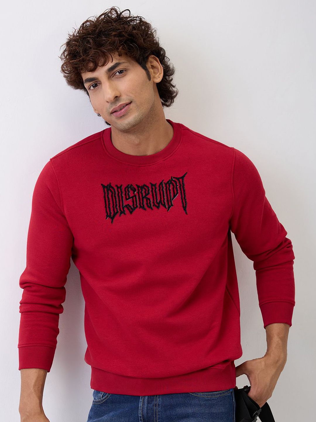 SPYKAR Men Printed Sweatshirt