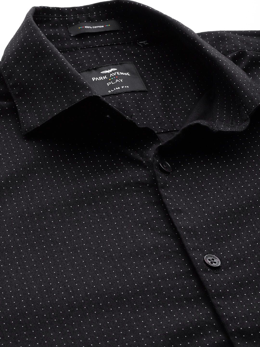 Park Avenue Men Slim Fit Pure Cotton Printed Casual Shirt