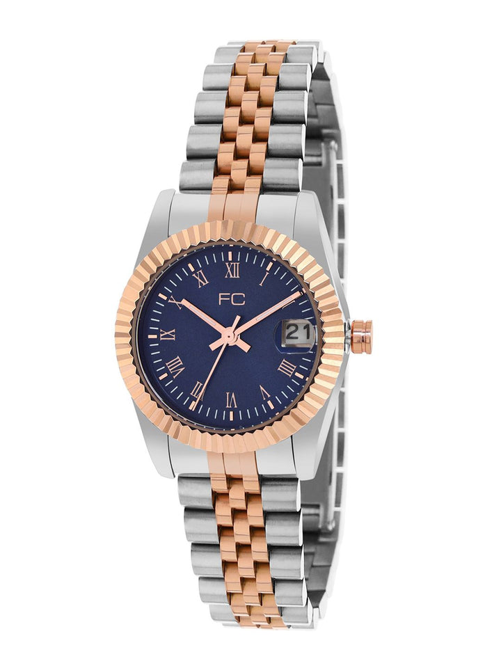 French Connection Women Stainless Steel Bracelet Style Straps Analogue Watch FCN00085B