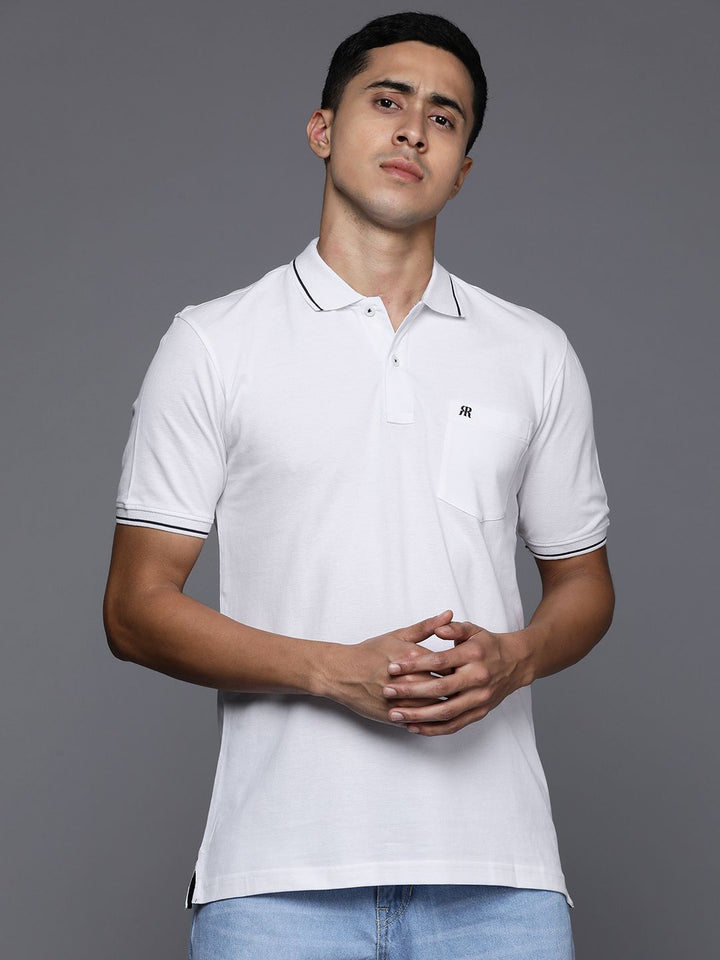 Raymond Polo Collar Cotton Pure T-shirt
