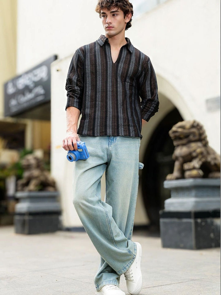 Eszett Men Classic Casual Shirt