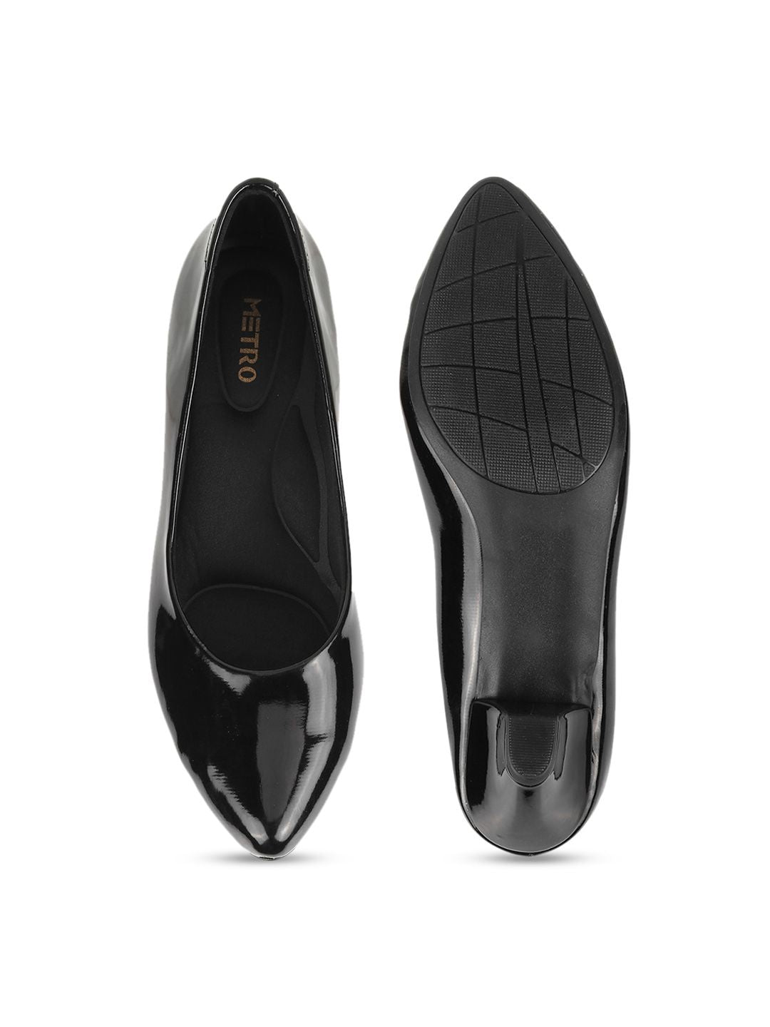 Metro Block Heel Pumps