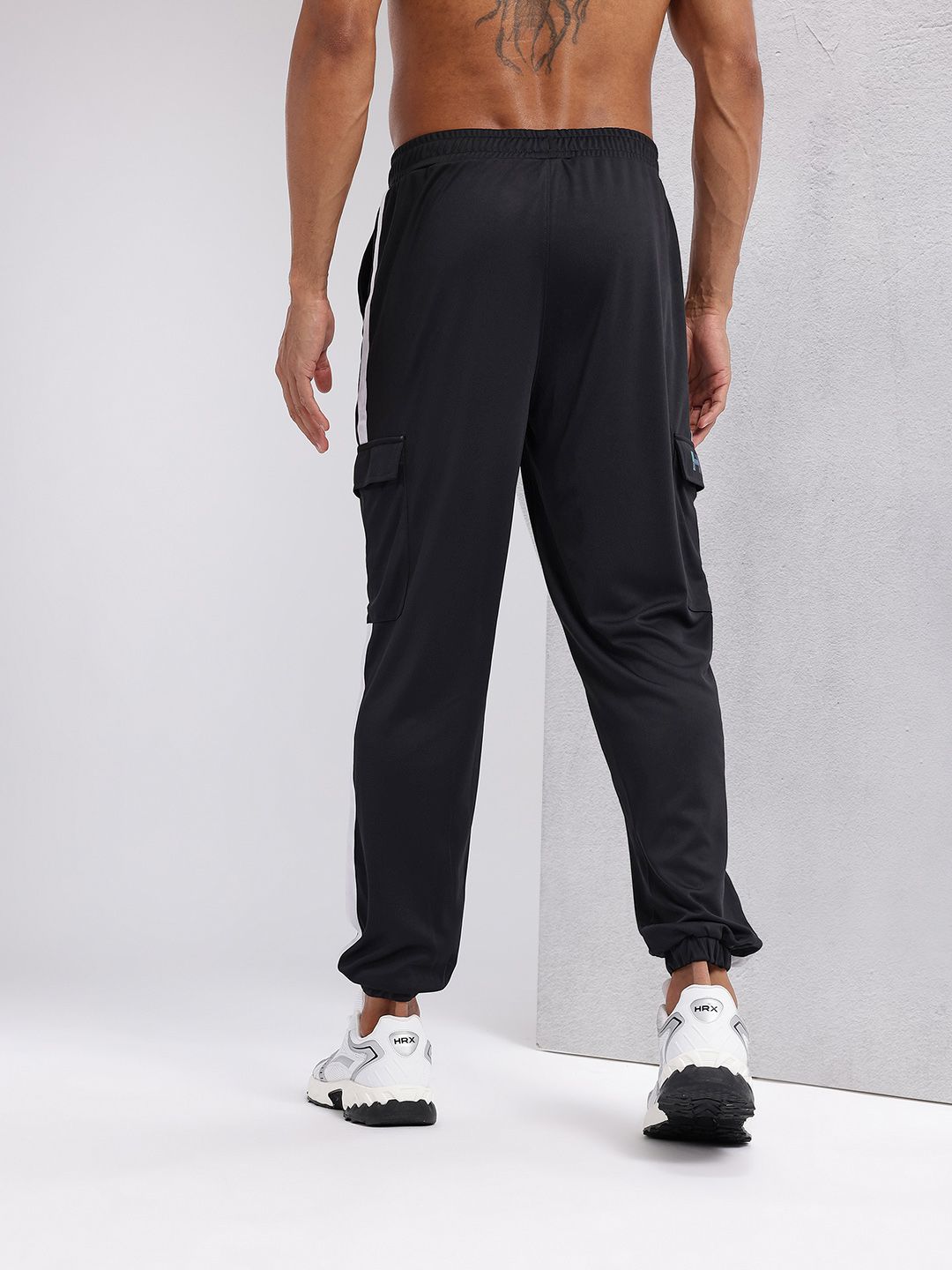 HRX by Hrithik Roshan Men Mid-Rise Rapid-Dry Training Joggers