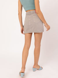 DressBerry City Chic Denim Mini Skirt
