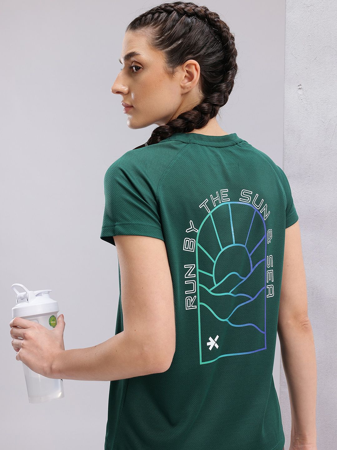 HRX by Hrithik Roshan Printed Rapid-Dry Running T-shirt