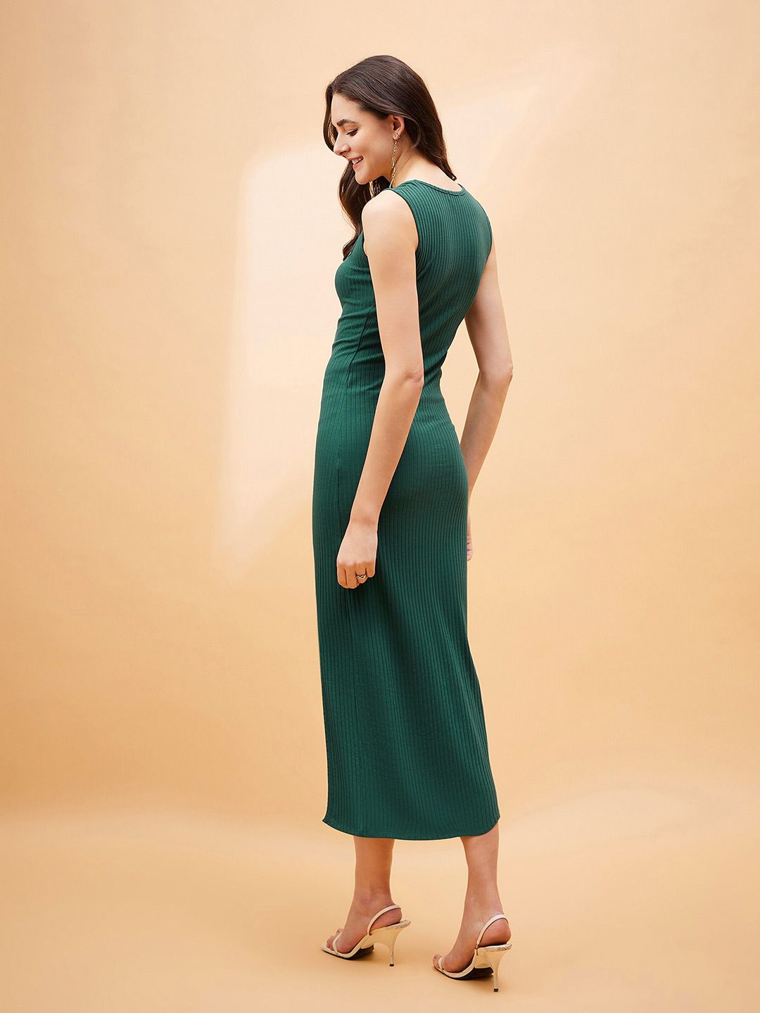 SASSAFRAS BASICS Bodycon Midi Dress