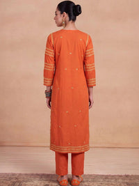 House of Chikankari Women Embroidered Thread Work Kurta