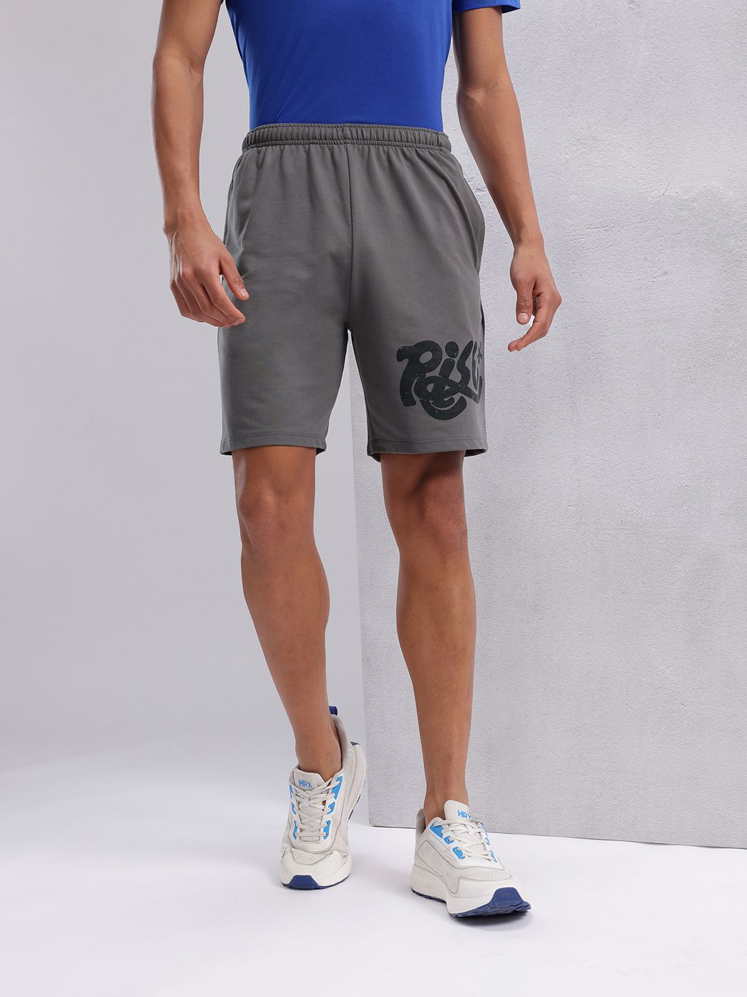HRX by Hrithik Roshan Men Typography Printed Lifestyle Shorts