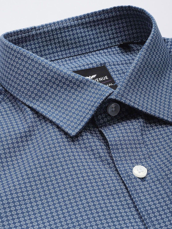 Park Avenue Floral Printed Formal Shirt