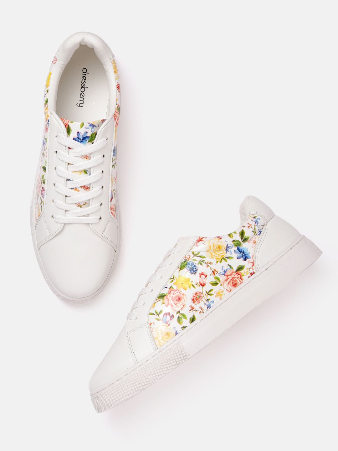 DressBerry Women Floral Printed Sneakers