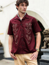 Eszett Men Classic Floral Printed Casual Shirt