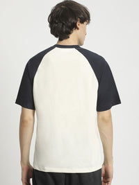 The Bear House Men Colourblocked Regular Fit Tshirt
