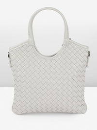 DressBerry Self Design Structured Handheld Bag