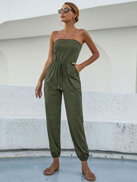 DressBerry Off-Shoulder Basic Jumpsuit
