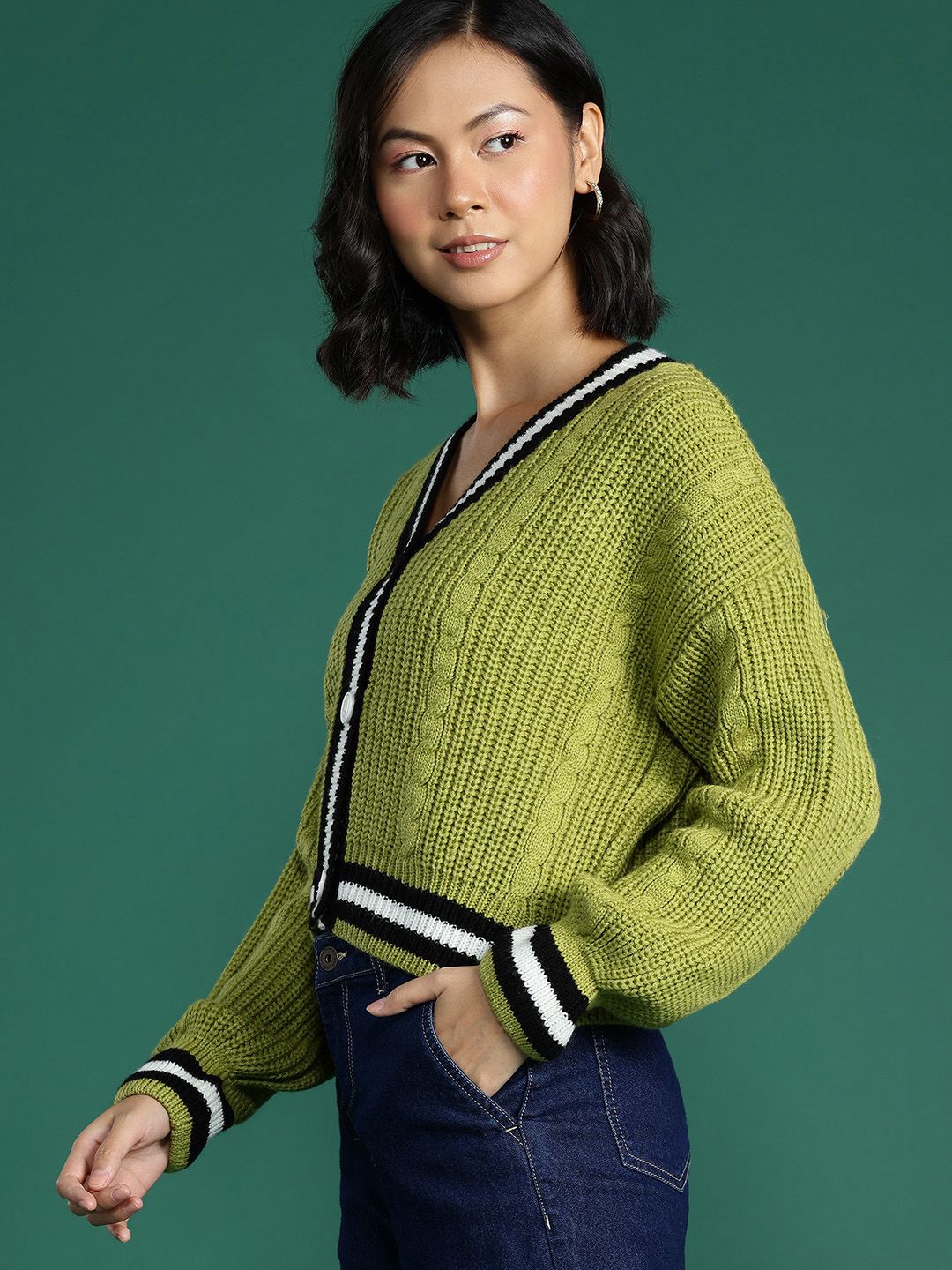 DressBerry Women Cable Knit Acrylic Pullover