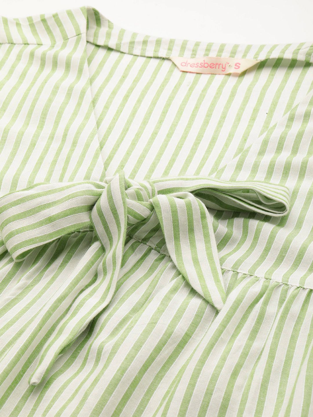 Dressberry berjalur leher tali leher